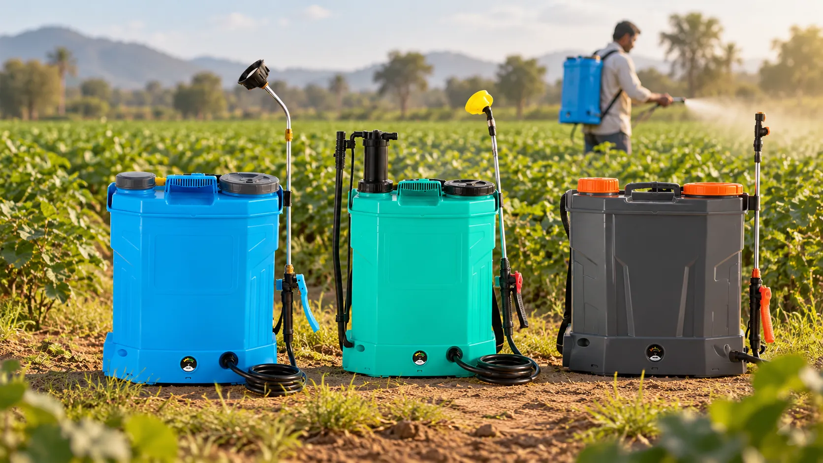 ALAP and MILAP battery sprayer pumps for agriculture